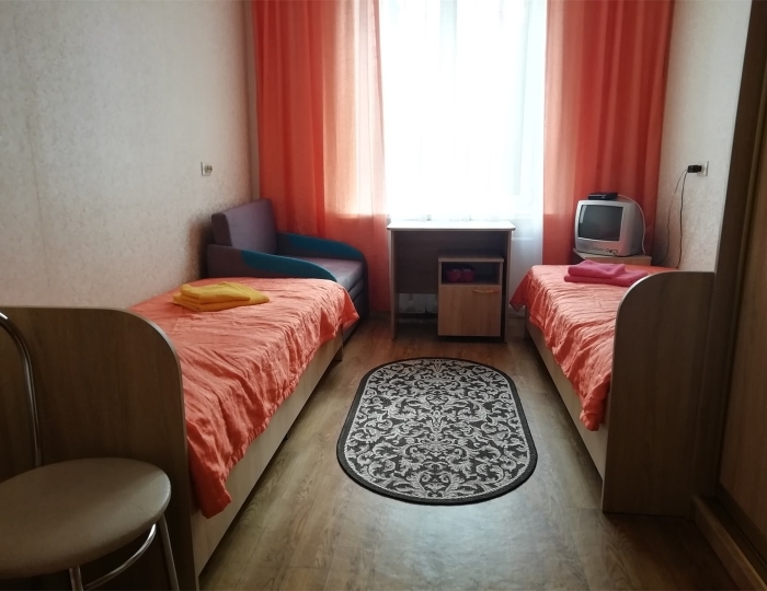 Корпус №2 Двухместный однокомнатный номер с частичными удобствами ТВИН - Санаторий «Белорусочка» Беларусь