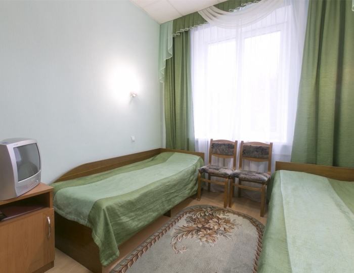 Корпус №2 Двухместный однокомнатный номер с частичными удобствами ТВИН (ПОДСЕЛЕНИЕ) - Санаторий «Белорусочка» Беларусь